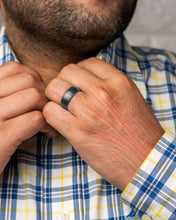 Load image into Gallery viewer, Magnetic Therapy Ring (Gunmetal Gray)