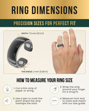Load image into Gallery viewer, Magnetic Therapy Ring (Gunmetal Gray)
