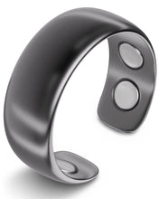 Load image into Gallery viewer, Magnetic Therapy Ring (Gunmetal Gray)