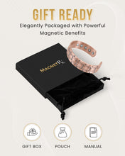 Load image into Gallery viewer, Stamped Chain Magnetic Copper Bracelet Cuff for Men
