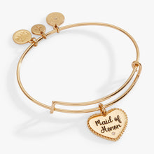 Load image into Gallery viewer, Maid of Honor Heart Bangle