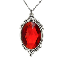 Load image into Gallery viewer, Vampire Blood Red Necklace Gothic Lolita Victorian Dark Romantic Jewelry