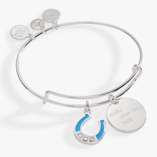 Load image into Gallery viewer, “Make Your Own Luck” Duo Charm Bangle