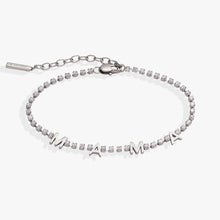 Load image into Gallery viewer, 'Mama' Crystal Tennis Bracelet