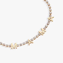 Load image into Gallery viewer, 'Mama' Crystal Tennis Bracelet
