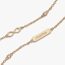 Load image into Gallery viewer, Mama Infinity Chain Double Strand Bracelet