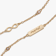 Load image into Gallery viewer, Mamá Infinity Chain Double Strand Bracelet