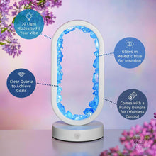 Load image into Gallery viewer, Manifest Success - Clear Quartz Lamp of Achievement