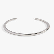 Load image into Gallery viewer, “Trust the Process” Open Tusk Cuff Bracelet