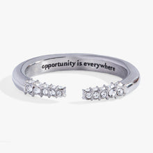 Load image into Gallery viewer, “Opportunity is Everywhere” Open Tusk Ring