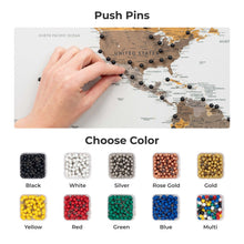 Load image into Gallery viewer, World Map on Canvas - Desert