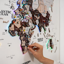 Load image into Gallery viewer, Map on Board LED 2.0 Cappuccino