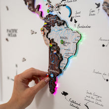 Load image into Gallery viewer, Map on Board LED 2.0 Cappuccino
