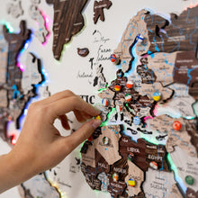 Load image into Gallery viewer, Map on Board LED 2.0 Cappuccino