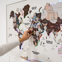 Load image into Gallery viewer, Map on Board LED 2.0 Cappuccino