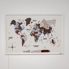 Load image into Gallery viewer, Map on Board LED 2.0 Cappuccino