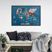 Load image into Gallery viewer, Map on Board LED 2.0 Cappuccino