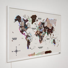 Load image into Gallery viewer, Map on Board LED 2.0 Cappuccino