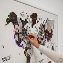 Load image into Gallery viewer, Map on Board LED 2.0 Cappuccino