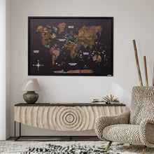 Load image into Gallery viewer, Map on Board LED 2.0 Dark Walnut
