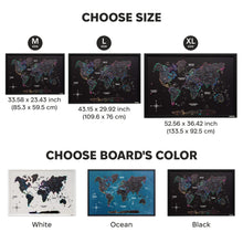 Load image into Gallery viewer, Map on Board LED 2.0 Midnight