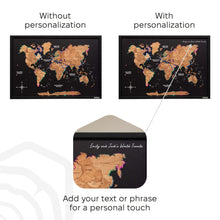 Load image into Gallery viewer, Map on Board LED 2.0 Oak