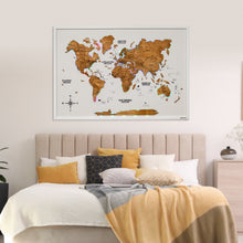 Load image into Gallery viewer, Map on Board LED 2.0 Oak