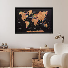 Load image into Gallery viewer, Map on Board LED 2.0 Oak