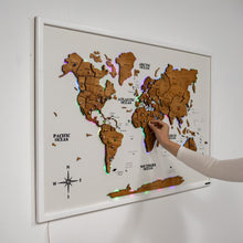 Load image into Gallery viewer, Map on Board LED 2.0 Oak