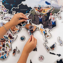 Load image into Gallery viewer, World Photo Map Midnight