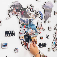 Load image into Gallery viewer, World Photo Map Midnight