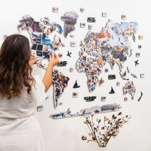 Load image into Gallery viewer, World Photo Map Midnight