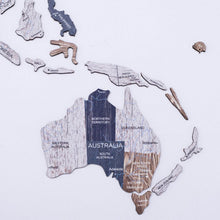 Load image into Gallery viewer, 2D Wooden World Map Mystery
