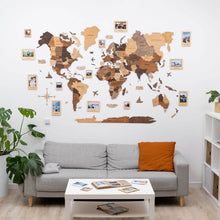 Load image into Gallery viewer, Set of 3 Wooden Photo Frames