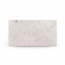 Load image into Gallery viewer, Marcella Marble Tray with Leaf Handles