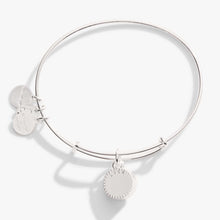 Load image into Gallery viewer, May Birthstone Charm Bangle, Emerald