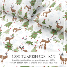 Load image into Gallery viewer, 100% Turkish Cotton Flannel Sheet Sets - Boulder Collection