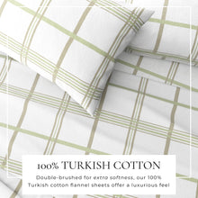 Load image into Gallery viewer, Turkish Cotton Flannel Sheet - Belle Collection