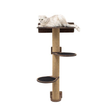 Load image into Gallery viewer, Medium Cat Tree – Dark Walnut