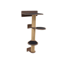 Load image into Gallery viewer, Medium Cat Tree – Dark Walnut