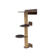 Load image into Gallery viewer, Medium Cat Tree – Dark Walnut