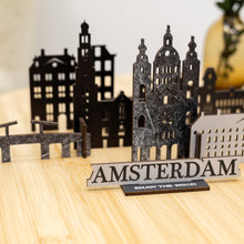 Load image into Gallery viewer, Wooden Travel Decor Memory City – Amsterdam