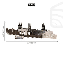 Load image into Gallery viewer, Wooden Travel Decor Memory City – Berlin