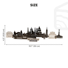 Load image into Gallery viewer, Wooden Travel Decor Memory City – Budapest