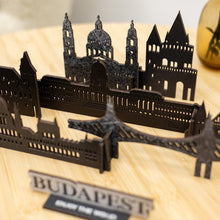 Load image into Gallery viewer, Wooden Travel Decor Memory City – Budapest
