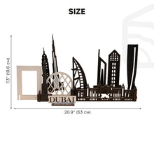 Load image into Gallery viewer, Wooden Travel Decor Memory City – Dubai