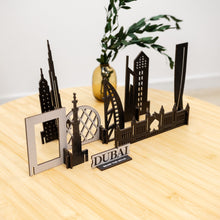 Load image into Gallery viewer, Wooden Travel Decor Memory City – Dubai