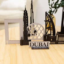 Load image into Gallery viewer, Wooden Travel Decor Memory City – Dubai