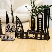 Load image into Gallery viewer, Wooden Travel Decor Memory City – Dubai