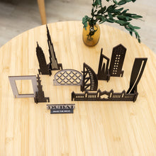 Load image into Gallery viewer, Wooden Travel Decor Memory City – Dubai